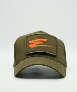 Alternative view of Cap E (Green) Orange