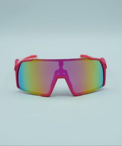 Alternative view of DL-EVO11 Rosa - vernice opaca lente rosa finale aste bianco