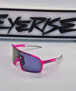 DL-EVO 11 Viola fluo glitterato, lente viola. Verniciati a mano. (Copia)