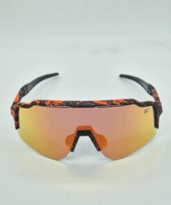 Alternative view of DL-EVO35 NERO GOCCE ARANCIO FLUO