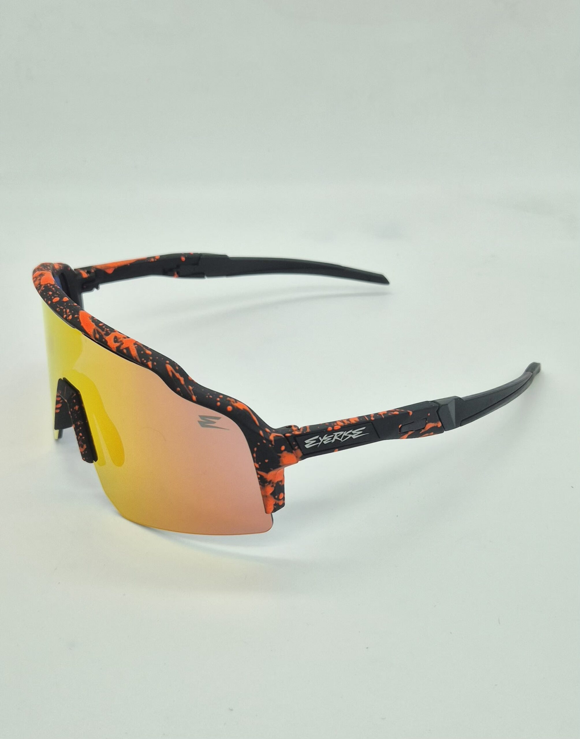 DL-EVO35 NERO GOCCE ARANCIO FLUO