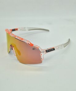 Alternative view of DL-EVO35 TRASPARENTE GOCCE ARANCIO FLUO